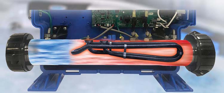 artist's rendering of Whisper Hot&trade; Titanium Heater