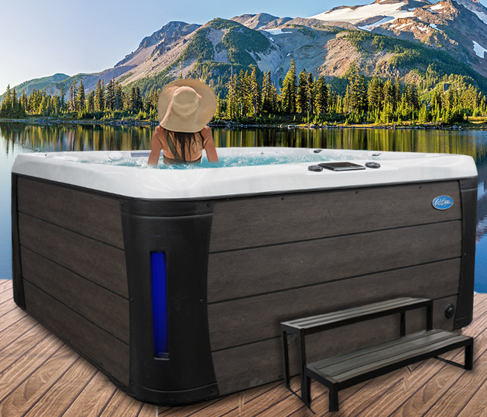 Calspas hot tub being used in a family setting - hot tubs spas for sale Boise